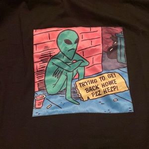 Shein black Large shirt